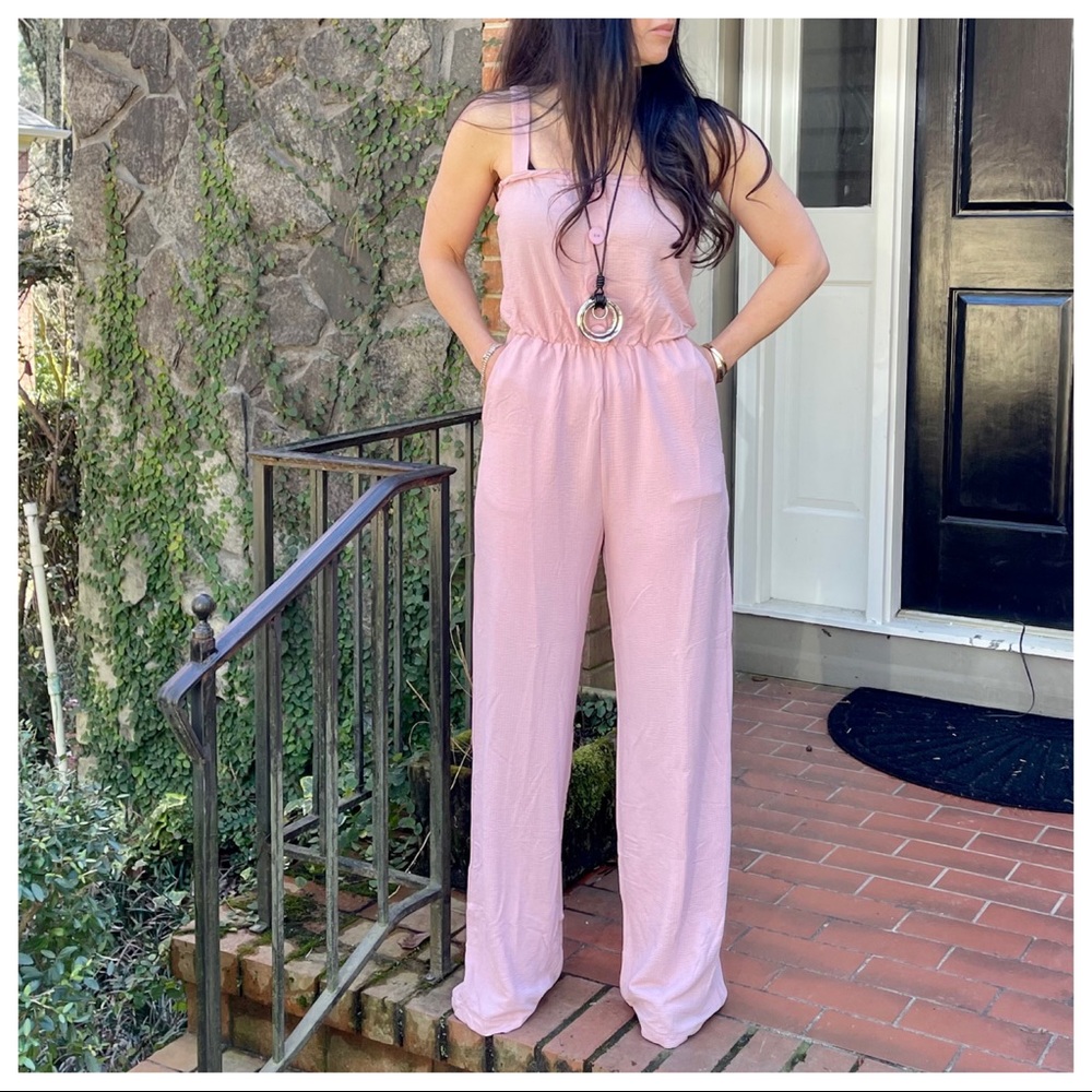 Fabulous side pocket spring sleeveless jumpsuit - Picture 8 of 9